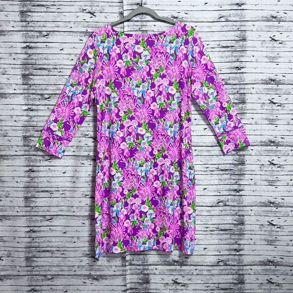 Lilly Pulitzer UPF 54+ Sophie Dress Moms The Word - Picture 4 of 12